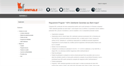 Desktop Screenshot of info.pentruanimale.ro