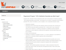 Tablet Screenshot of info.pentruanimale.ro